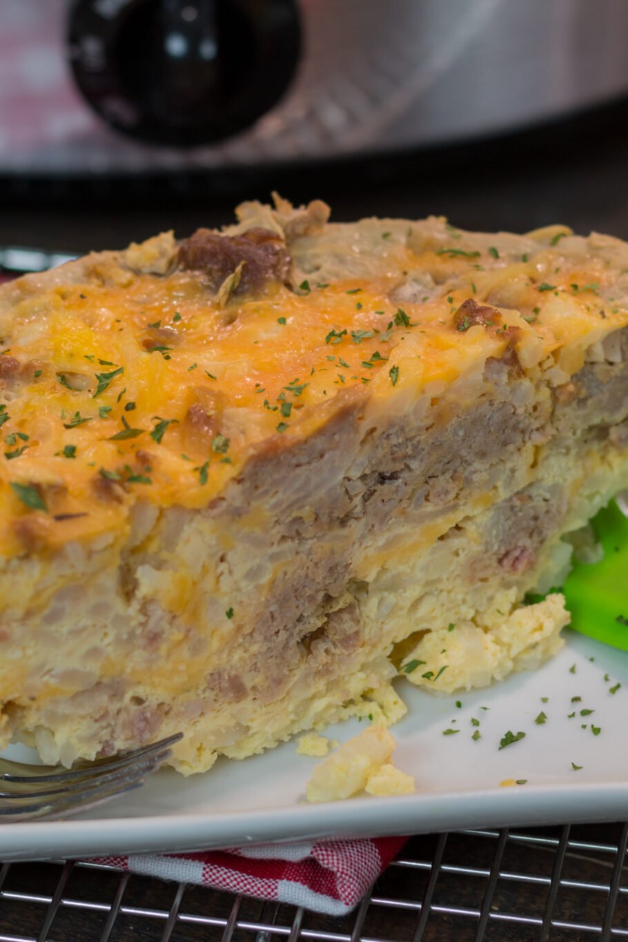 Slow Cooker Breakfast Casserole Recipe - The Protein Chef