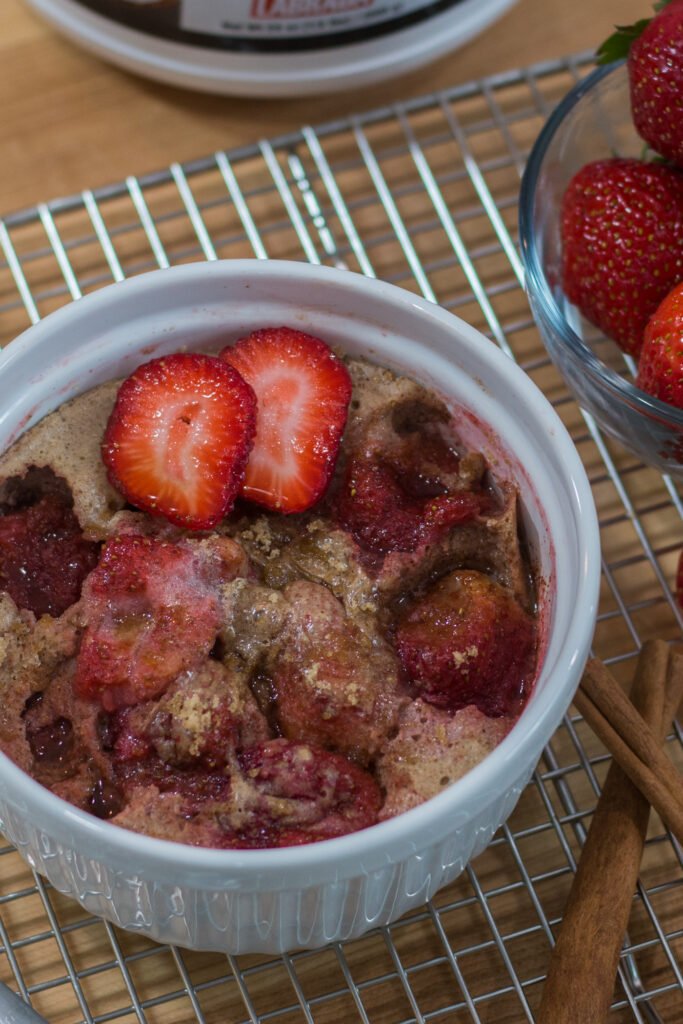 Microwave Protein Cobbler Recipe The Protein Chef