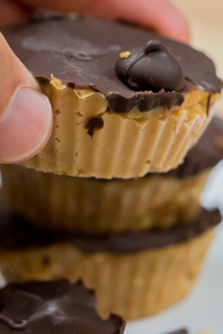 Protein Peanut Butter Cups ~ Easy Five Ingredient Dessert