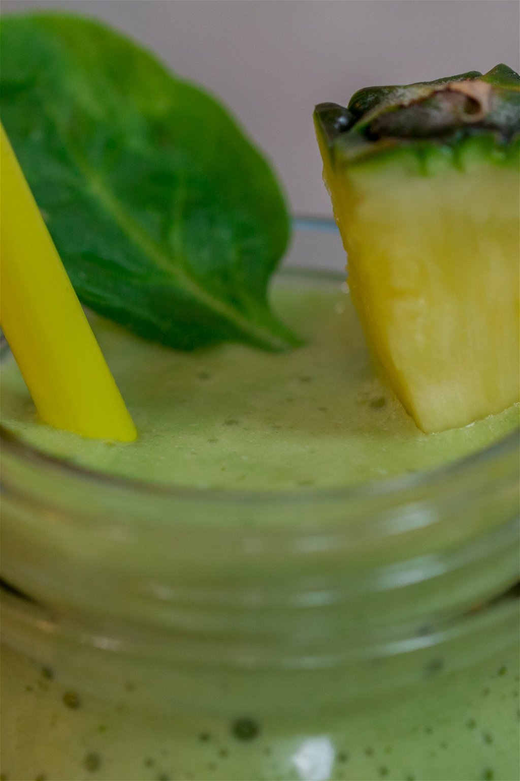 Green Pina Colada Smoothies Recipe - The Protein Chef