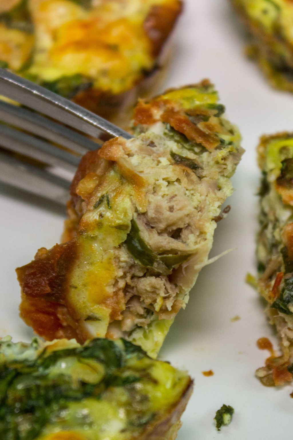 Spinach & Feta Tuna Egg Muffins Recipe The Protein Chef