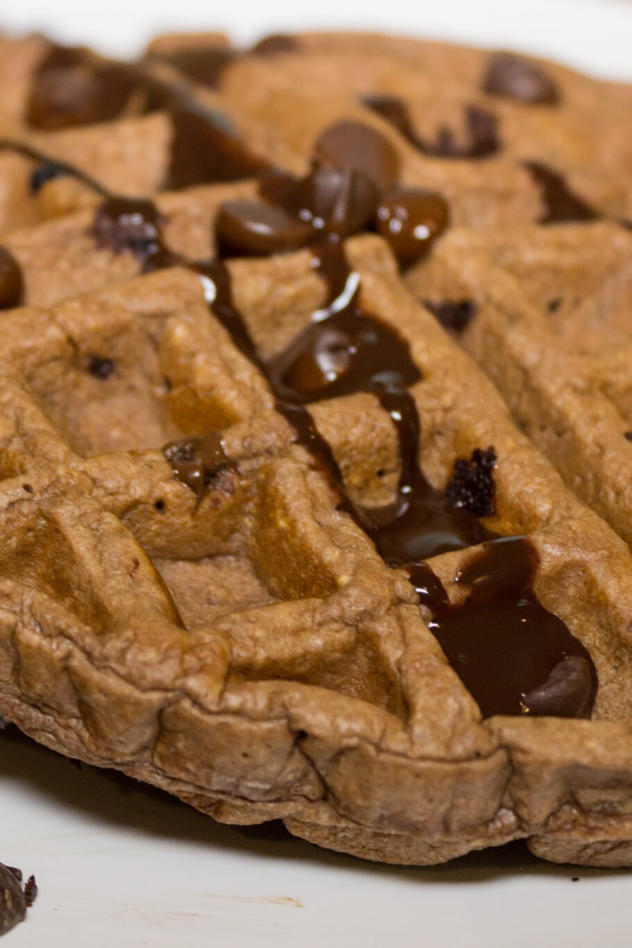 Triple Chocolate Belgian Waffles