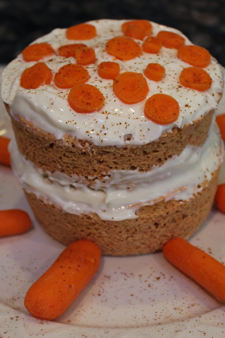 Single-Serve Microwave Carrot Cake Recipe - My Cooking Journey