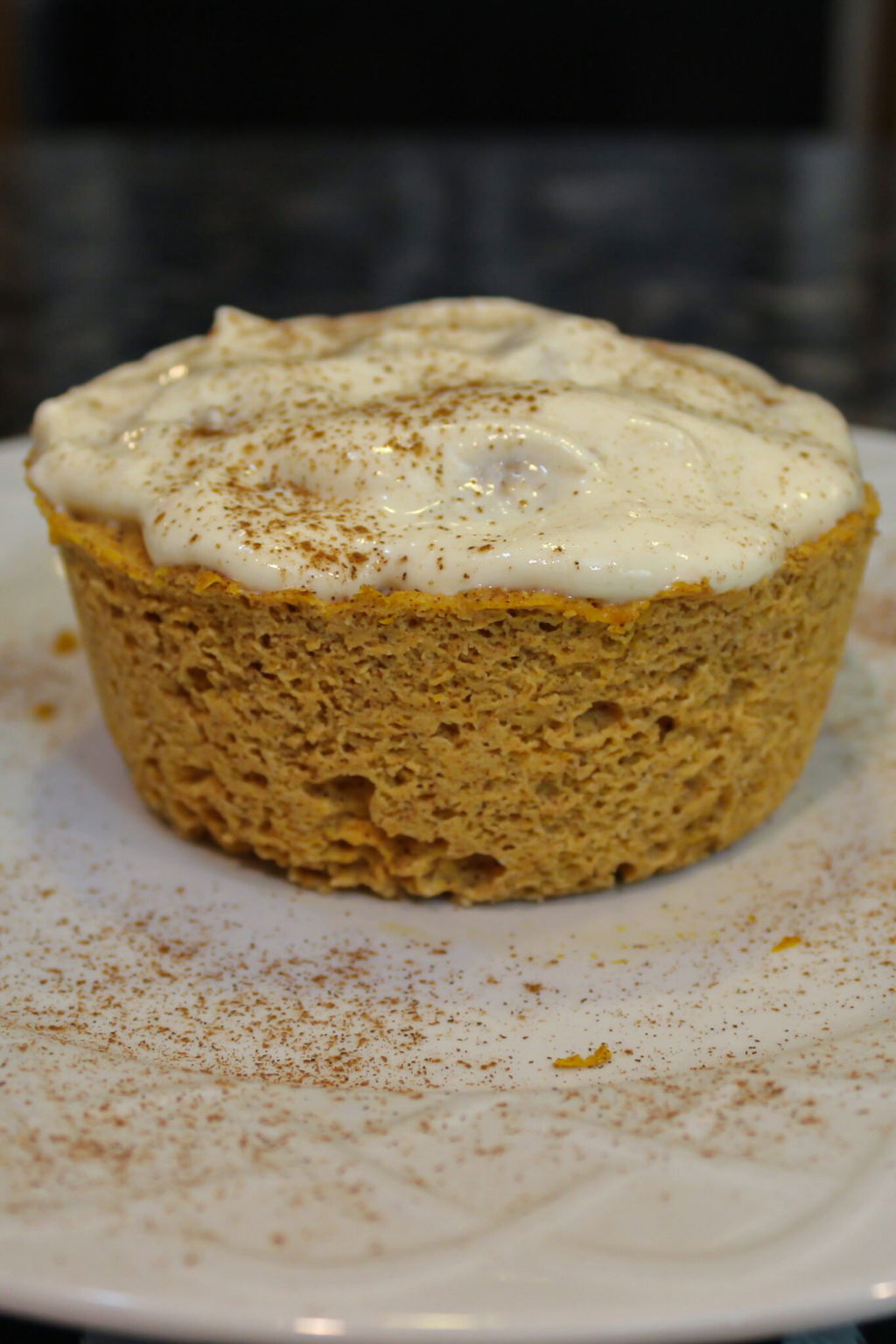 Microwave Protein Pumpkin Cake Recipe The Protein Chef