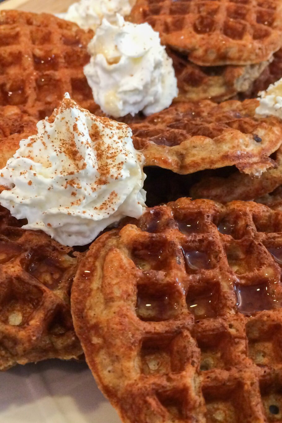 Mini Vanilla Protein Waffles Recipe - The Protein Chef