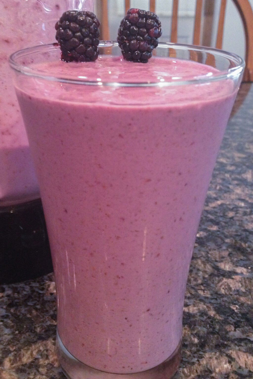 Blackberry Vanilla Protein Shake Recipe The Protein Chef