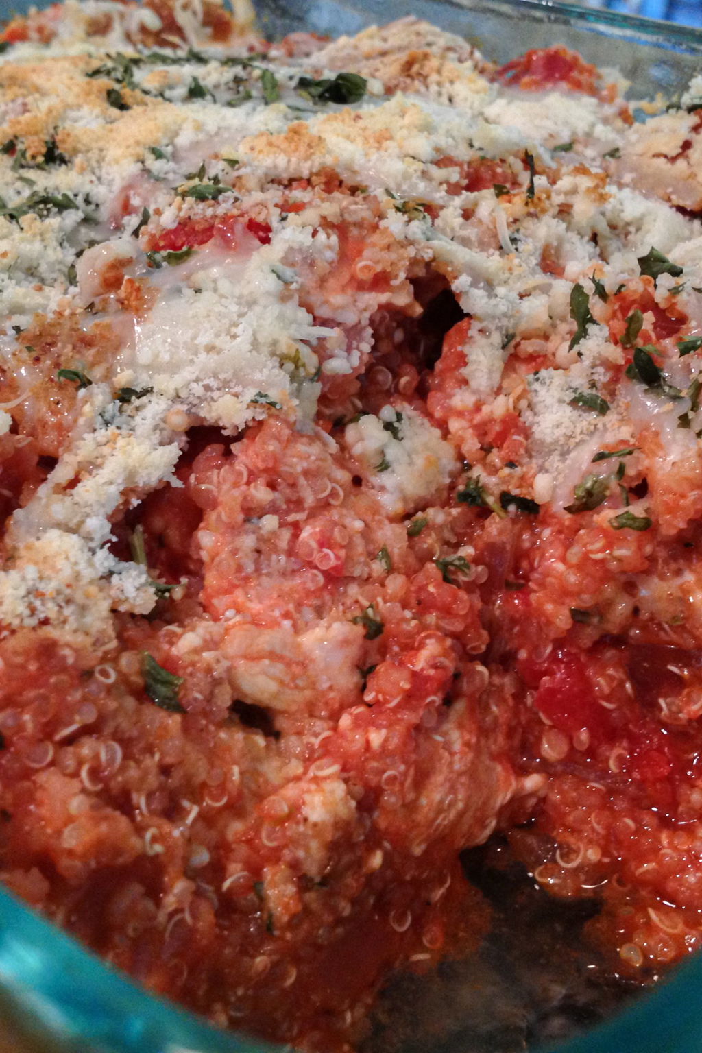 Healthy Quinoa Chicken Parmesan Recipe The Protein Chef