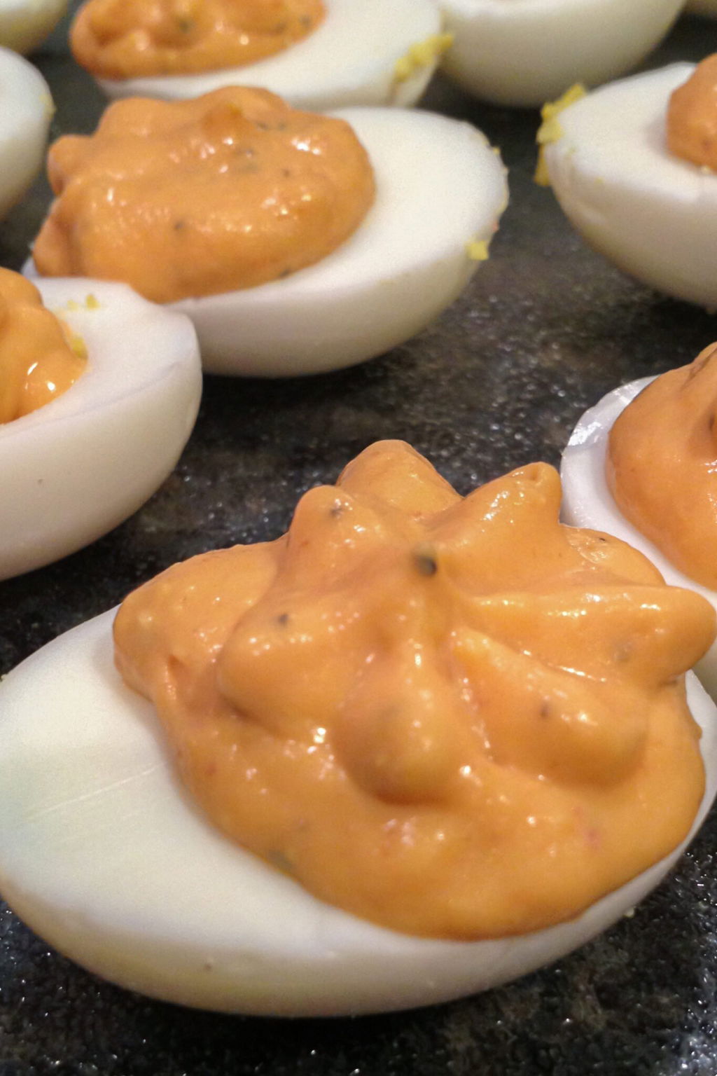 Sriracha Deviled Eggs Recipe The Protein Chef 7278