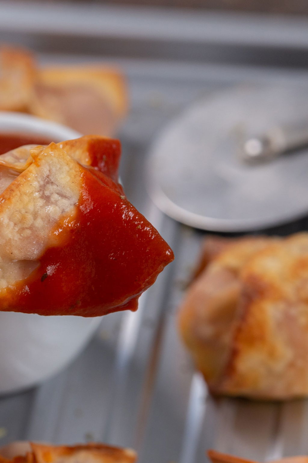 Air Fryer Pizza Egg Rolls & Wontons Recipe The Protein Chef