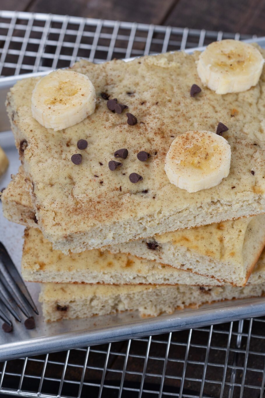 Sheet Pan Protein Pancakes - Sweet Peas and Saffron