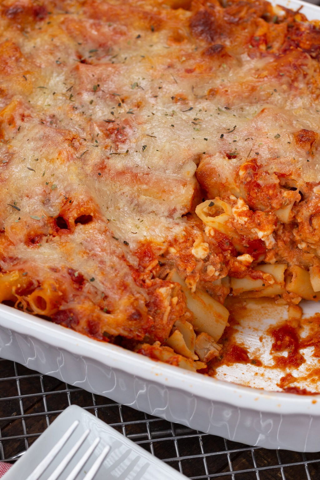 Healthy Baked Ziti with Cottage Cheese Recipe The Protein Chef