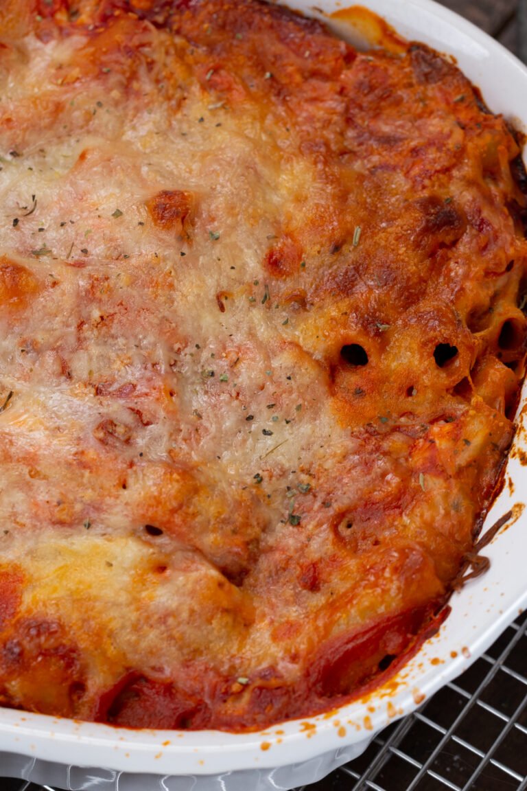 Healthy Baked Ziti with Cottage Cheese Recipe The Protein Chef