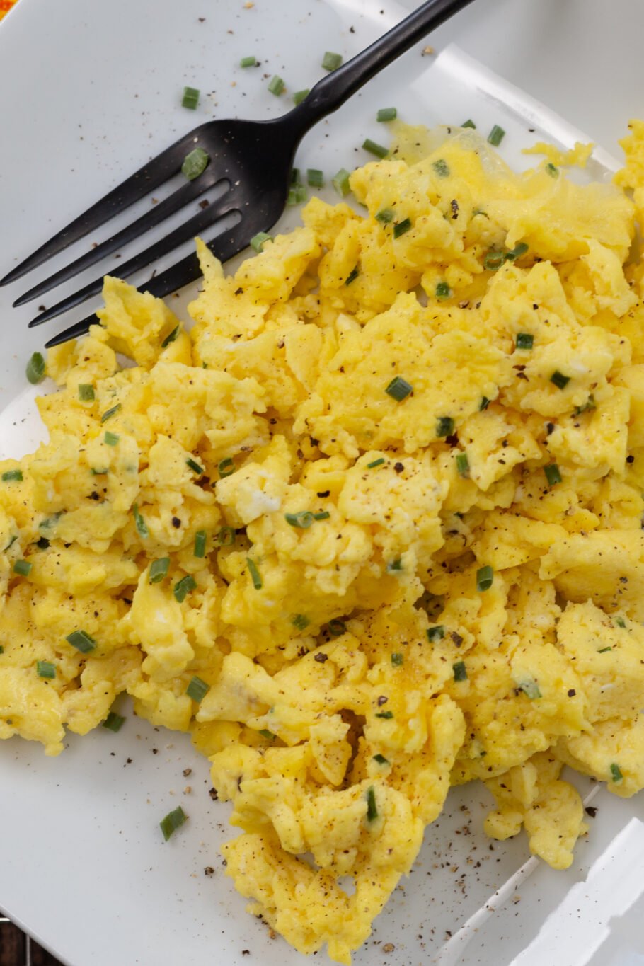 Microwave Scrambled Eggs with Cottage Cheese Recipe