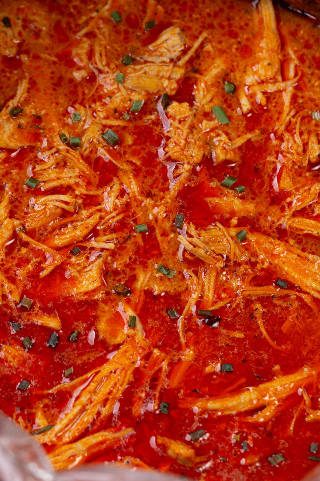 Healthy Slow Cooker Buffalo Chicken Recipe - The Protein Chef