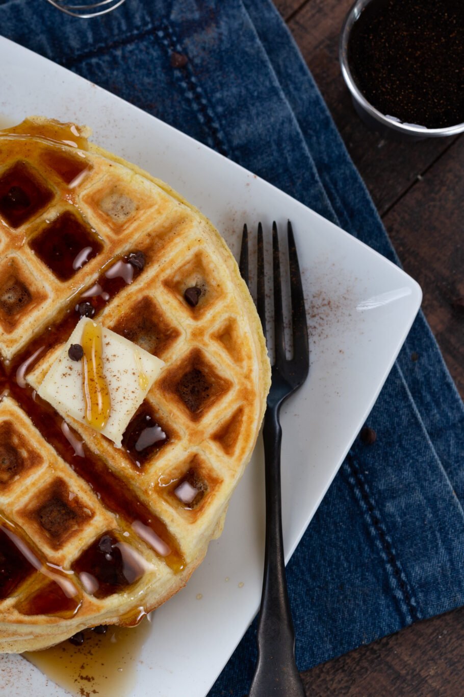 Mini Vanilla Protein Waffles Recipe - The Protein Chef