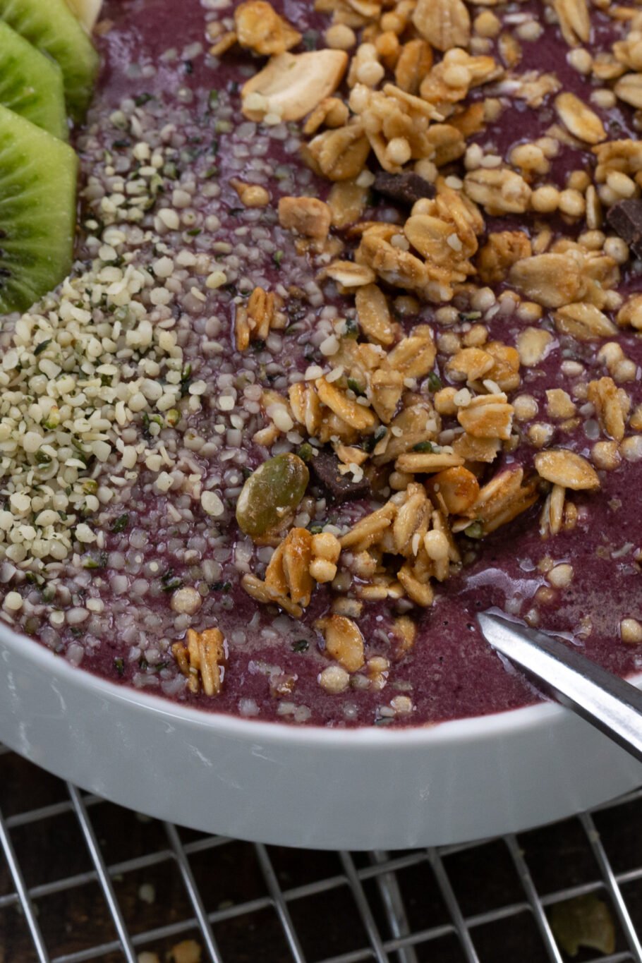 High Protein Acai Bowl - Healthful Blondie