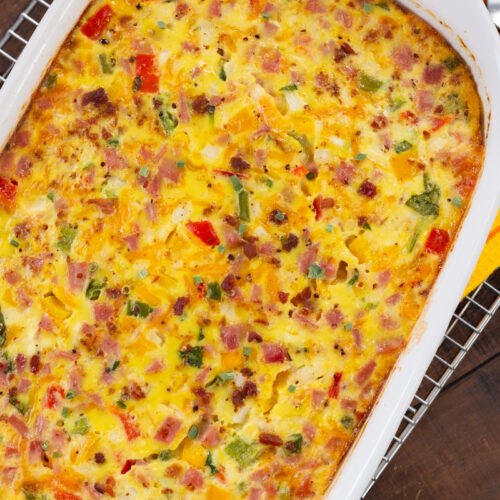 Slow Cooker Breakfast Casserole - Plain Chicken