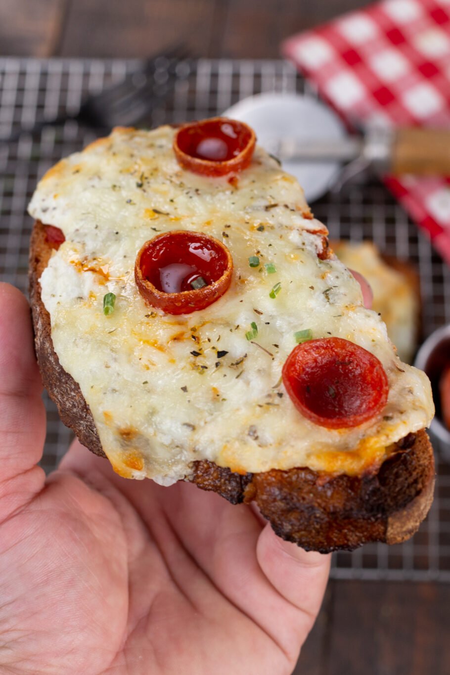 Cottage Cheese Pizza Toast Cottage Cheese Pizza Toast Recipe