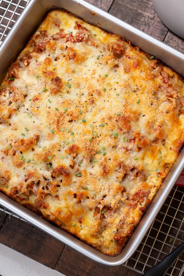Easy Low Carb Lasagna Recipe - The Protein Chef