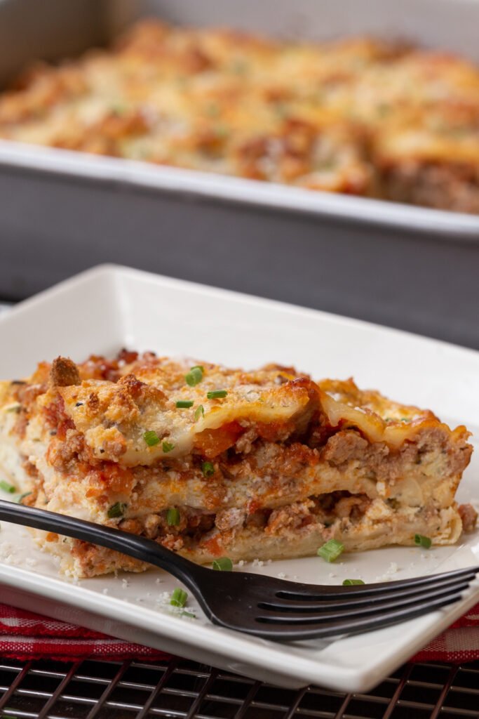 Easy Low Carb Lasagna Recipe - The Protein Chef