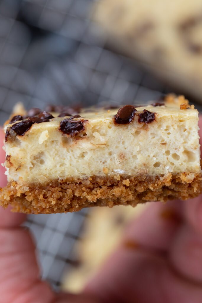 Simple Protein Cheesecake Bars Recipe The Protein Chef