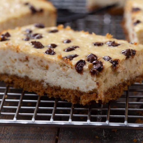 Simple Protein Cheesecake Bars Recipe