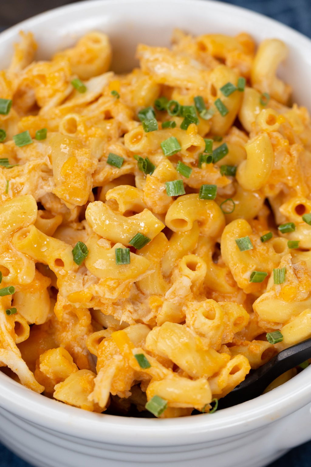 Slow Cooker Buffalo Chicken Mac & Cheese Recipe The Protein Chef