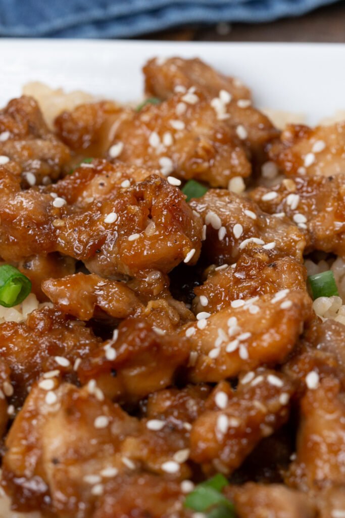 Healthy Sesame Chicken Recipe The Protein Chef