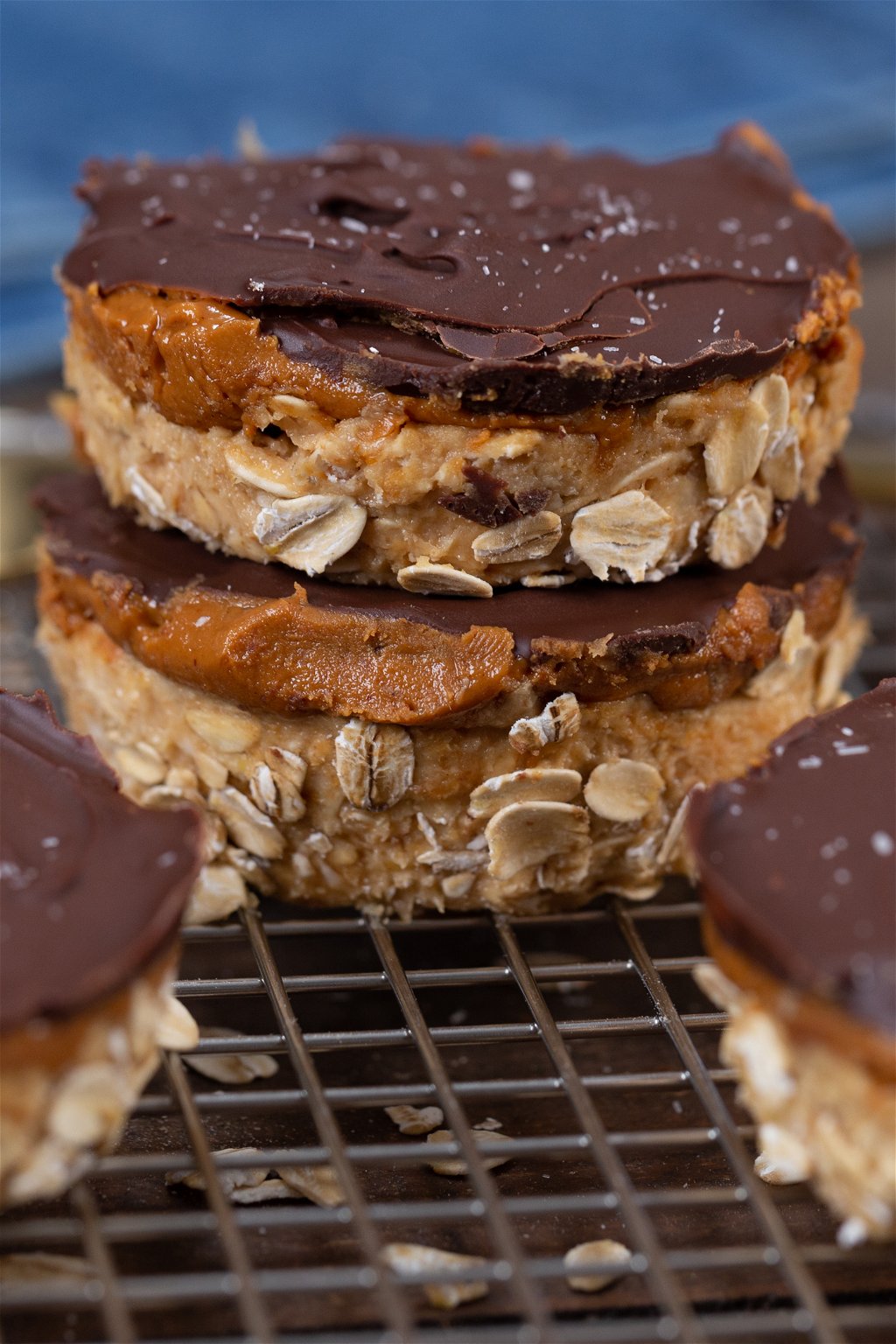 No Bake Peanut Butter Oat Cups Recipe - The Protein Chef