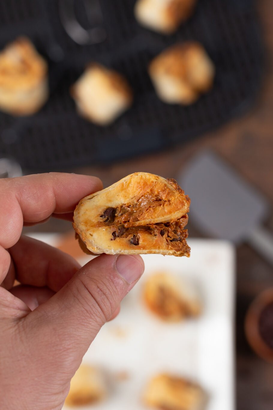 Air Fryer Dessert Pinwheels Recipe