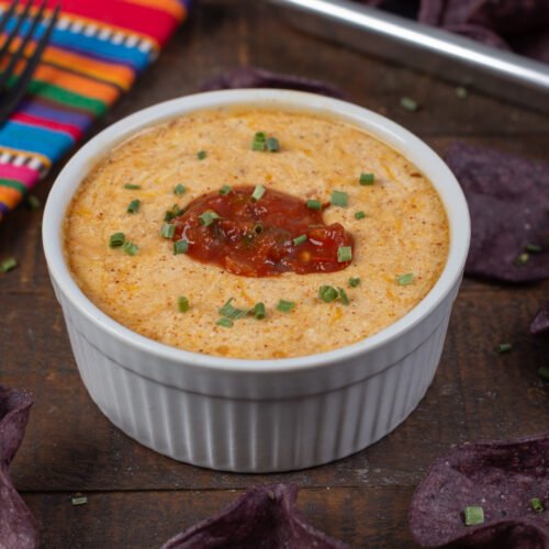 High Protein Cottage Cheese Queso Recipe