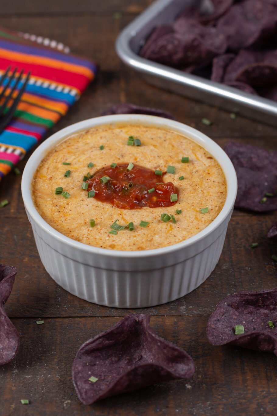 High Protein Cottage Cheese Queso Recipe