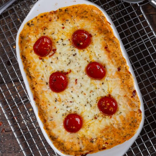 Cottage Cheese Pizza Bowl Recipe