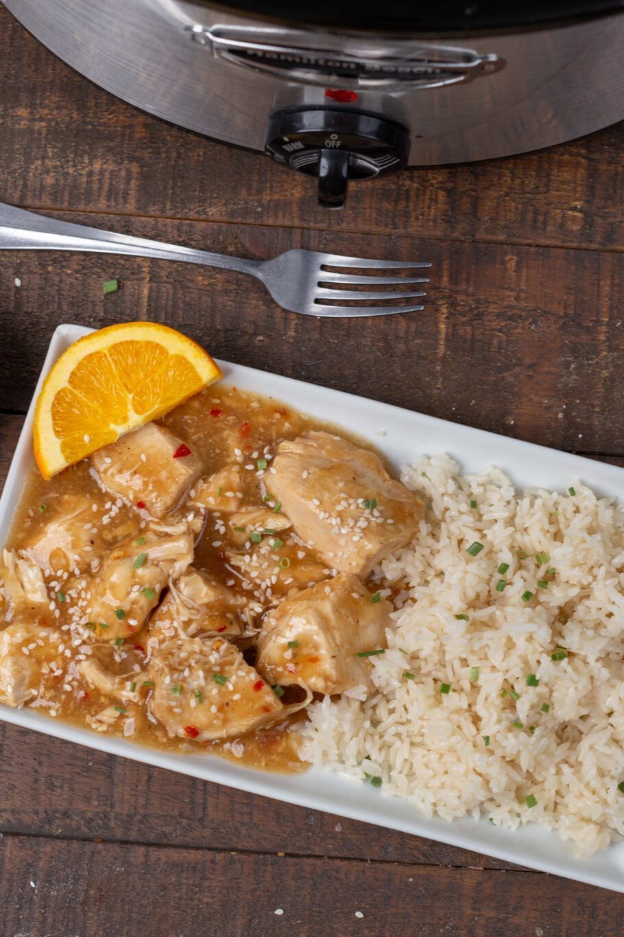 Slow Cooker Orange Chicken Recipe