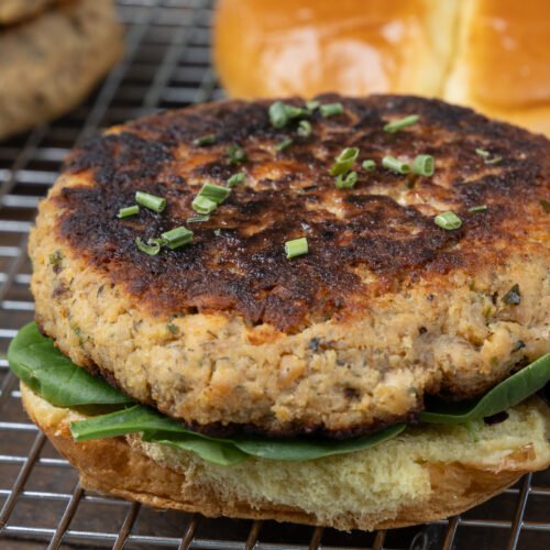 Canned Salmon Burgers Recipe