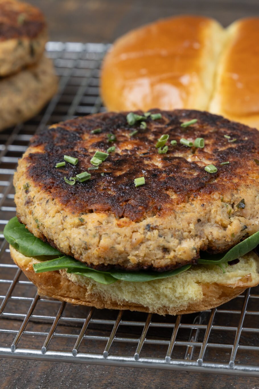 Canned Salmon Burgers Recipe