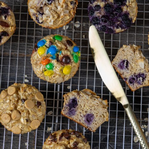 Baked Protein Oatmeal Cups Recipe