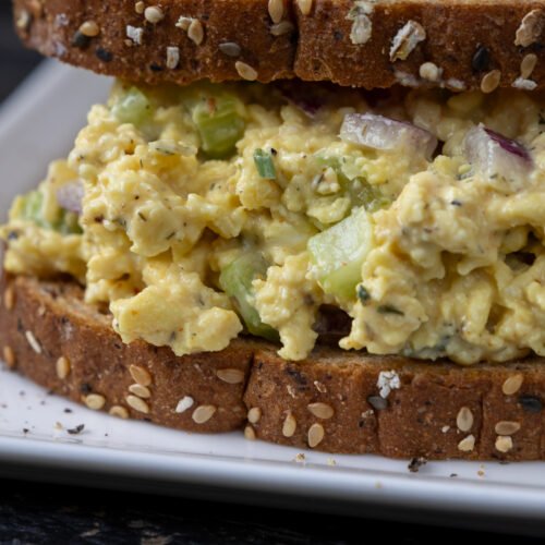 The Best Scrambled Egg Salad Recipe