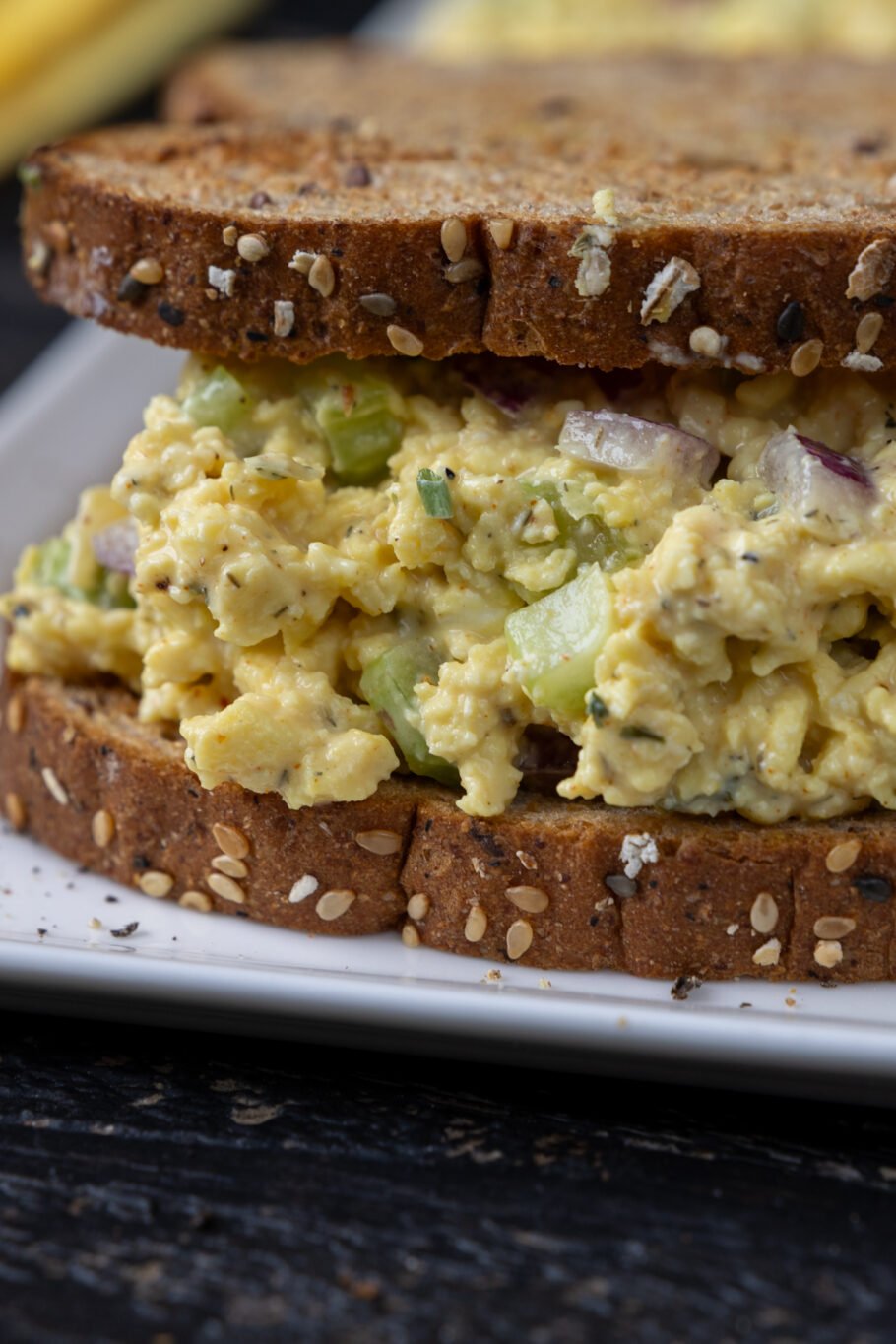 The Best Scrambled Egg Salad Recipe