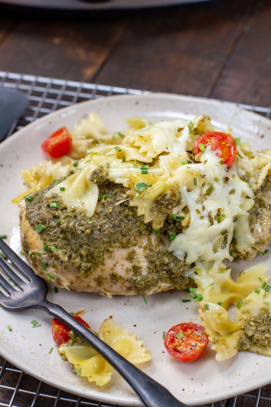 Slow Cooker Pesto Chicken Recipe