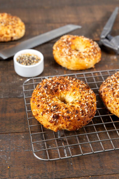 Cottage Cheese Bagels Recipe