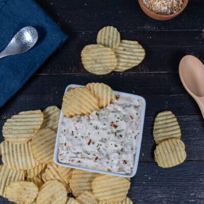 French Onion Dip with Greek Yogurt Recipe