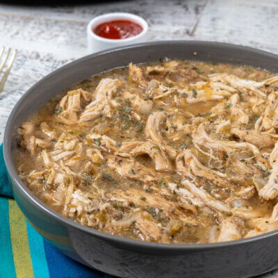 Slow Cooker Chicken Salsa Verde Recipe